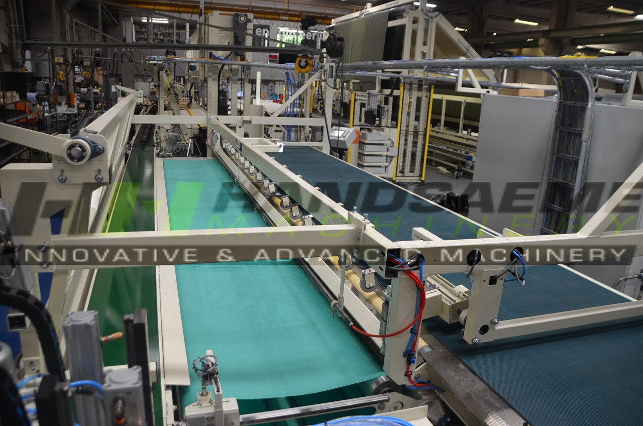 roll in packaging machine textile