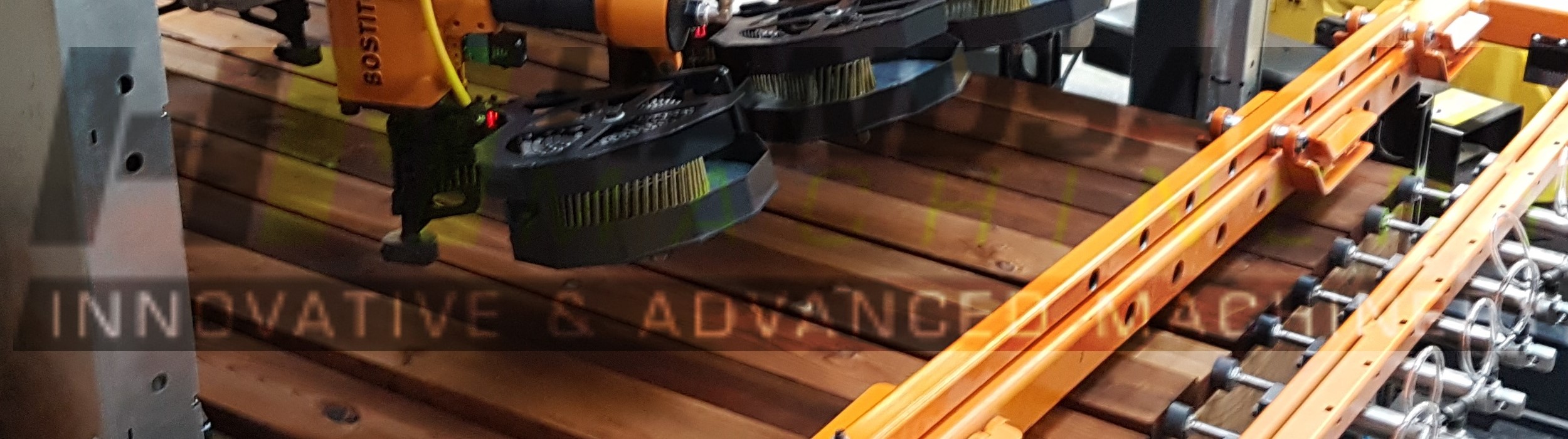 BOS-FRAM-H-ROBOT: Productielijn voor houten terraselementen