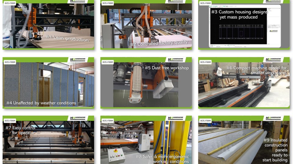 9 reasons to choose our BOS-FRAM machine for modular construction